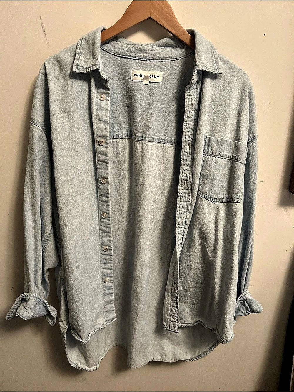 Aritzia Denim Forum Shirt